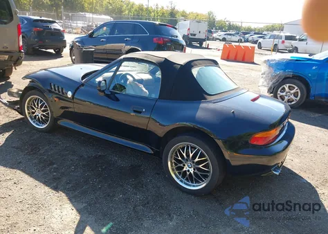 1997 BMW 3 Series 2.8L z USA, uszkodzony, nr VIN 4USCJ3321VLC01188